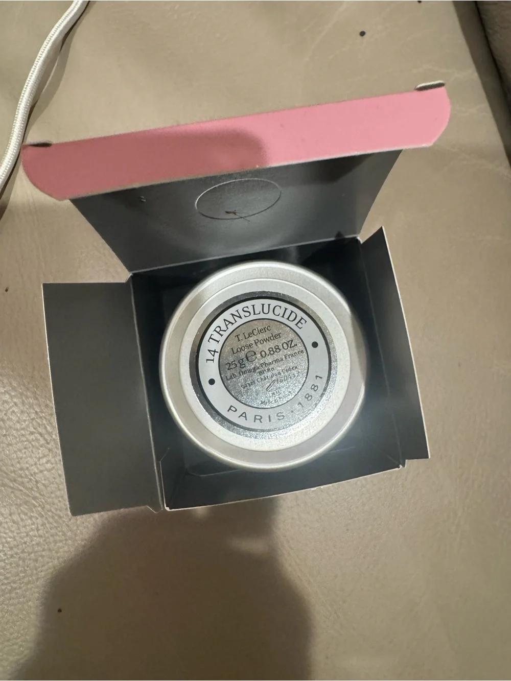 T. LeClerc Translucent Loose Setting Powder - 14 Translucide